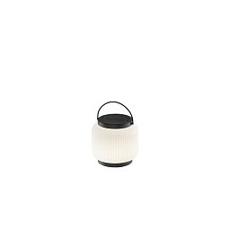 Solární dobíjecí LED lampa Robin (černá), 1,2 W, 3000 K, stmívatelná, IP54 - FANEUROPE Obrázek pro produkt Solární dobíjecí LED lampa Robin (černá), 1,2 W, 3000 K, stmívatelná, IP54 - FANEUROPE