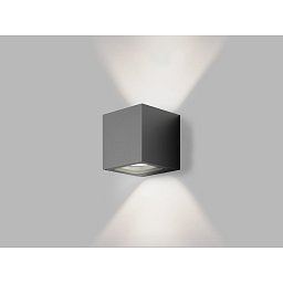 LED2 Venkovní nástěnné svítidlo TOMY 2, A DALI/PUSH 2x4,5W 3000K antracit - LED2 Lighting Obrázek pro produkt LED2 Venkovní nástěnné svítidlo TOMY 2, A DALI/PUSH 2x4,5W 3000K antracit - LED2 Lighting