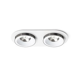 SHARM LED vestavné světlo, sady bílá černý chrom - RED - DESIGN RENDL Obrázek pro produkt SHARM LED vestavné světlo, sady bílá černý chrom - RED - DESIGN RENDL