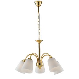 Závěsné svítidlo 1162, zlaté, 5 x E14, 60 x 88 cm - FANEUROPE Obrázek pro produkt Závěsné svítidlo 1162, zlaté, 5 x E14, 60 x 88 cm - FANEUROPE
