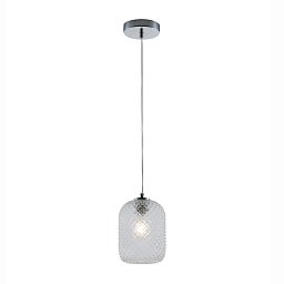 Závěsné svítidlo Ashford Ovale, průhledné, 1 x E27, 15 x 150 cm - FANEUROPE Obrázek pro produkt Závěsné svítidlo Ashford Ovale, průhledné, 1 x E27, 15 x 150 cm - FANEUROPE