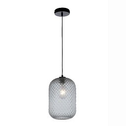 Závěsné svítidlo Ashford Ovale, kouřové (fumé), 1 x E27, 20 x 150 cm - FANEUROPE Obrázek pro produkt Závěsné svítidlo Ashford Ovale, kouřové (fumé), 1 x E27, 20 x 150 cm - FANEUROPE