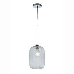 Závěsné svítidlo Ashford Ovale, průhledné, 1 x E27, 20 x 150 cm - FANEUROPE Obrázek pro produkt Závěsné svítidlo Ashford Ovale, průhledné, 1 x E27, 20 x 150 cm - FANEUROPE