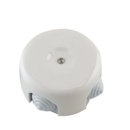 Příslušenství – porcelánová krabice pro elektrický rozvod Clay, bílá, 8 x 4,5 cm - FANEUROPE Obrázek pro produkt Příslušenství – porcelánová krabice pro elektrický rozvod Clay, bílá, 8 x 4,5 cm - FANEUROPE