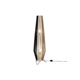 Stolní lampa Coconut černá+bílá+marrone, kov, 2xE27, 40 W; lampa pr. 25 x H 90 cm, konstrukce pr. 25 x H 100 cm - FANEUROPE Obrázek pro produkt Stolní lampa Coconut černá+bílá+marrone, kov, 2xE27, 40 W; lampa pr. 25 x H 90 cm, konstrukce pr. 25 x H 100 cm - FANEUROPE