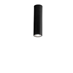 Stropní svítidlo Fluke, kruhové, černé, 1 x GU10, 5,5 x 5,5 x 20 cm - FANEUROPE Obrázek pro produkt Stropní svítidlo Fluke, kruhové, černé, 1 x GU10, 5,5 x 5,5 x 20 cm - FANEUROPE