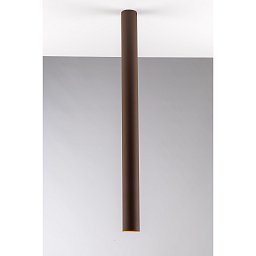 Stropní svítidlo Fluke, kruhové, corten, 1 x GU10, 5,5 x 5,5 x 75 cm - FANEUROPE Obrázek pro produkt Stropní svítidlo Fluke, kruhové, corten, 1 x GU10, 5,5 x 5,5 x 75 cm - FANEUROPE