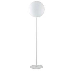 Venkovní stojací lampa Piantana da Giardino Geco, bílá, 1 x E27, IP65, 30 x 150 cm, kabel 250 cm - FANEUROPE Obrázek pro produkt Venkovní stojací lampa Piantana da Giardino Geco, bílá, 1 x E27, IP65, 30 x 150 cm, kabel 250 cm - FANEUROPE