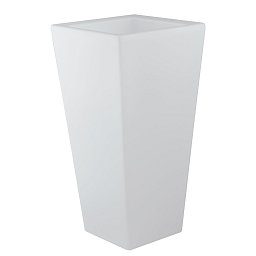 Světelná váza da Giardino Geco, bílá, 1 x E27, IP65, 28 x 28 x 60 cm, kabel 250 cm - FANEUROPE Obrázek pro produkt Světelná váza da Giardino Geco, bílá, 1 x E27, IP65, 28 x 28 x 60 cm, kabel 250 cm - FANEUROPE