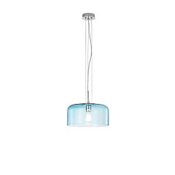 Závěsné svítidlo Gibus, tyrkysové, 1 x E27, 30 x 30 x 150 cm - FANEUROPE Obrázek pro produkt Závěsné svítidlo Gibus, tyrkysové, 1 x E27, 30 x 30 x 150 cm - FANEUROPE