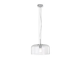 Závěsné svítidlo Gibus, průhledné, 1 x E27, 30 x 30 x 150 cm - FANEUROPE Obrázek pro produkt Závěsné svítidlo Gibus, průhledné, 1 x E27, 30 x 30 x 150 cm - FANEUROPE