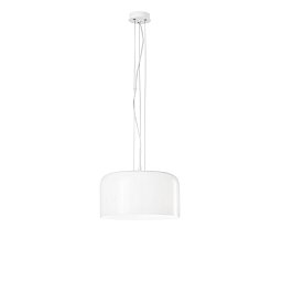 Závěsné svítidlo Gibus, bílé, 1 x E27, 35 x 35 x 150 cm - FANEUROPE Obrázek pro produkt Závěsné svítidlo Gibus, bílé, 1 x E27, 35 x 35 x 150 cm - FANEUROPE