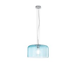 Závěsné svítidlo Gibus, tyrkysové, 1 x E27, 35 x 35 x 150 cm - FANEUROPE Obrázek pro produkt Závěsné svítidlo Gibus, tyrkysové, 1 x E27, 35 x 35 x 150 cm - FANEUROPE