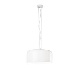 Závěsné svítidlo Gibus, bílé, 1 x E27, 40 x 40 x 150 cm - FANEUROPE Obrázek pro produkt Závěsné svítidlo Gibus, bílé, 1 x E27, 40 x 40 x 150 cm - FANEUROPE