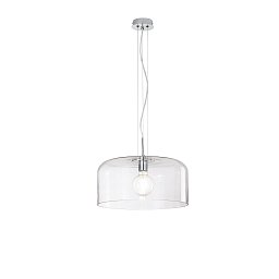 Závěsné svítidlo Gibus, průhledné, 1 x E27, 40 x 40 x 150 cm - FANEUROPE Obrázek pro produkt Závěsné svítidlo Gibus, průhledné, 1 x E27, 40 x 40 x 150 cm - FANEUROPE