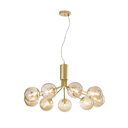 Závěsné svítidlo Honey, zlaté, 9 x G9, 83,4 x 41 x 161 cm - FANEUROPE Obrázek pro produkt Závěsné svítidlo Honey, zlaté, 9 x G9, 83,4 x 41 x 161 cm - FANEUROPE