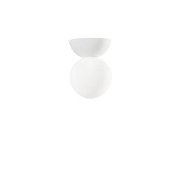Stropní svítidlo Kiss Sferica, bílé, 1 x GU9, 10 x 14 cm - FANEUROPE Obrázek pro produkt Stropní svítidlo Kiss Sferica, bílé, 1 x GU9, 10 x 14 cm - FANEUROPE