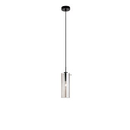 Závěsné svítidlo Magic, černá/kouřová, 1 x E27, 10 x 150 cm - FANEUROPE Obrázek pro produkt Závěsné svítidlo Magic, černá/kouřová, 1 x E27, 10 x 150 cm - FANEUROPE