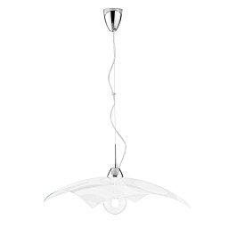 Závěsné svítidlo Miro’, bílé, 1 x E27, 45 x 45 x 110 cm - FANEUROPE Obrázek pro produkt Závěsné svítidlo Miro’, bílé, 1 x E27, 45 x 45 x 110 cm - FANEUROPE