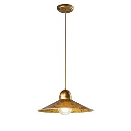Závěsné svítidlo ORLEANS, zlatá/OCRA, 1 x E27, 39 x 120 cm - FANEUROPE Obrázek pro produkt Závěsné svítidlo ORLEANS, zlatá/OCRA, 1 x E27, 39 x 120 cm - FANEUROPE