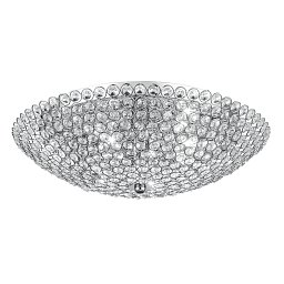 LED stropní svítidlo Planet, chrom, 6 x G9, 45 x 45 x 15 cm - FANEUROPE Obrázek pro produkt LED stropní svítidlo Planet, chrom, 6 x G9, 45 x 45 x 15 cm - FANEUROPE