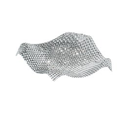 Stropní přisazené svítidlo Rumba průhledná, 9xG9, 72 x 72 x 16 cm - FANEUROPE Obrázek pro produkt Stropní přisazené svítidlo Rumba průhledná, 9xG9, 72 x 72 x 16 cm - FANEUROPE