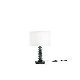 Stolní lampa Sultan (zelená + samet) kov + samet, 1 x E27, 15 W; lampa pr. 30 x 20 cm, konstrukce 30 x 30 x 45,5 cm - FANEUROPE Obrázek pro produkt Stolní lampa Sultan (zelená + samet) kov + samet, 1 x E27, 15 W; lampa pr. 30 x 20 cm, konstrukce 30 x 30 x 45,5 cm - FANEUROPE