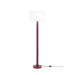 Stojací lampa Sultan (červená + samet) kov + samet, 1 x E27, 15 W; lampa pr. 40 x 20 cm, konstrukce 40 x 158 cm - FANEUROPE Obrázek pro produkt Stojací lampa Sultan (červená + samet) kov + samet, 1 x E27, 15 W; lampa pr. 40 x 20 cm, konstrukce 40 x 158 cm - FANEUROPE
