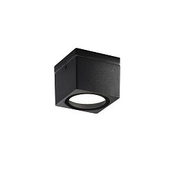 Stropní svítidlo hliník TOWER, 1xGX53, IP54, barva černá, 90 x 90 x 72 mm - FANEUROPE Obrázek pro produkt Stropní svítidlo hliník TOWER, 1xGX53, IP54, barva černá, 90 x 90 x 72 mm - FANEUROPE