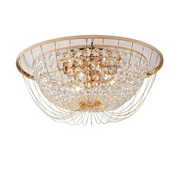 Stropní svítidlo VIENNA zlatá, 6xE14, 60 x 24 cm - FANEUROPE Obrázek pro produkt Stropní svítidlo VIENNA zlatá, 6xE14, 60 x 24 cm - FANEUROPE