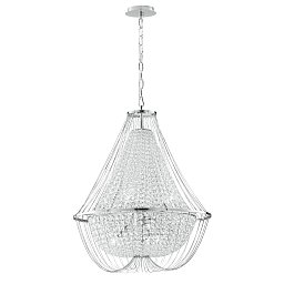 Závěsné svítidlo VIENNA chrom, 6xE14, 60 x 120 cm - FANEUROPE Obrázek pro produkt Závěsné svítidlo VIENNA chrom, 6xE14, 60 x 120 cm - FANEUROPE