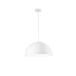 Závěsné svítidlo Xenia (bílé PU) objímka E27, pr. 50 x 200 cm - FANEUROPE Obrázek pro produkt Závěsné svítidlo Xenia (bílé PU) objímka E27, pr. 50 x 200 cm - FANEUROPE