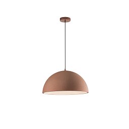 Závěsné svítidlo Xenia (červené PU) objímka E27, pr. 50 x 200 cm - FANEUROPE Obrázek pro produkt Závěsné svítidlo Xenia (červené PU) objímka E27, pr. 50 x 200 cm - FANEUROPE