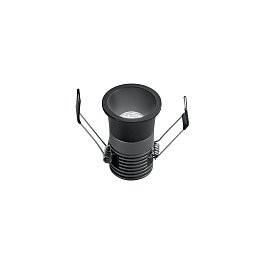 Zápustné svítidlo Dot R5DA, černá, 5 W, 3000–4000 K, pr. 40 x 50 mm - FANEUROPE Obrázek pro produkt Zápustné svítidlo Dot R5DA, černá, 5 W, 3000–4000 K, pr. 40 x 50 mm - FANEUROPE