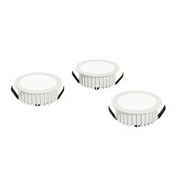 Zápustné svítidlo LED Fusion, bílá, hliník, 3 x 5 W, 1200 lm, 4000 K, 7 x 7 x 3,2 cm - FANEUROPE Obrázek pro produkt Zápustné svítidlo LED Fusion, bílá, hliník, 3 x 5 W, 1200 lm, 4000 K, 7 x 7 x 3,2 cm - FANEUROPE