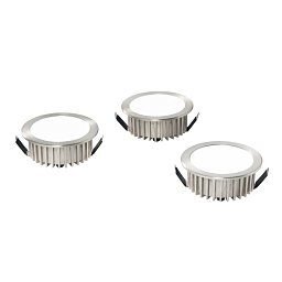Zápustné svítidlo LED Fusion, nikl/hliník, 3 x 5 W, 1200 lm, 4000 K, 7 x 7 x 3,2 cm - FANEUROPE Obrázek pro produkt Zápustné svítidlo LED Fusion, nikl/hliník, 3 x 5 W, 1200 lm, 4000 K, 7 x 7 x 3,2 cm - FANEUROPE