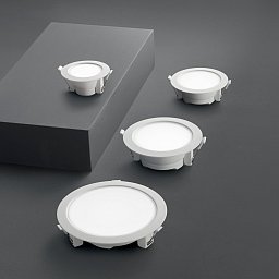 Zápustné svítidlo LED Horus, bílé, polykarbonát, 25 W, 3250 lm, 4000 K, IP40, 23 x 23 x 6 cm - FANEUROPE Obrázek pro produkt Zápustné svítidlo LED Horus, bílé, polykarbonát, 25 W, 3250 lm, 4000 K, IP40, 23 x 23 x 6 cm - FANEUROPE