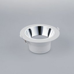 Zápustné svítidlo LED Mack, bílé/chrom, polykarbonát, 20 W, 2500 lm, 4000 K, 19 x 19 x 9,1 cm - FANEUROPE Obrázek pro produkt Zápustné svítidlo LED Mack, bílé/chrom, polykarbonát, 20 W, 2500 lm, 4000 K, 19 x 19 x 9,1 cm - FANEUROPE