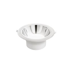 Zápustné svítidlo LED Mack, bílé/chrom, polykarbonát, 25 W, 3050 lm, 4000 K, 23 x 23 x 10,2 cm - FANEUROPE Obrázek pro produkt Zápustné svítidlo LED Mack, bílé/chrom, polykarbonát, 25 W, 3050 lm, 4000 K, 23 x 23 x 10,2 cm - FANEUROPE