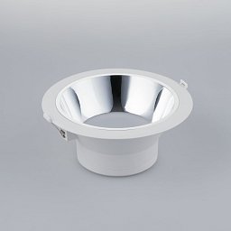 Zápustné svítidlo LED Mack, bílé/chrom, polykarbonát, 25 W, 3050 lm, 3000 K, 23 x 23 x 10,2 cm - FANEUROPE Obrázek pro produkt Zápustné svítidlo LED Mack, bílé/chrom, polykarbonát, 25 W, 3050 lm, 3000 K, 23 x 23 x 10,2 cm - FANEUROPE