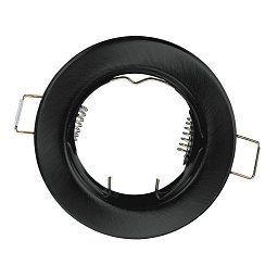 Zápustné svítidlo Reflex, černé, průměr 8 cm - FANEUROPE Obrázek pro produkt Zápustné svítidlo Reflex, černé, průměr 8 cm - FANEUROPE