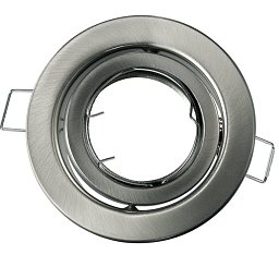 Zápustné svítidlo Reflex, nastavitelné, niklové, průměr 10 cm - FANEUROPE Obrázek pro produkt Zápustné svítidlo Reflex, nastavitelné, niklové, průměr 10 cm - FANEUROPE