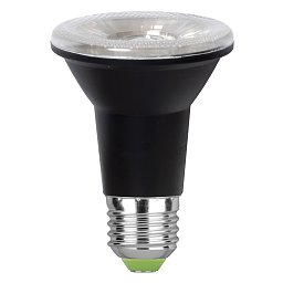 Žárovka LED PAR20 černá E27, 7 W, 550 lm, 4000 K, 38°, 63 x 82 mm, 25 000 h, CRI 80 - FANEUROPE Obrázek pro produkt Žárovka LED PAR20 černá E27, 7 W, 550 lm, 4000 K, 38°, 63 x 82 mm, 25 000 h, CRI 80 - FANEUROPE