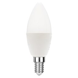 Stmívatelná žárovka LED CANDELA E14, 6 W, 510 lm, 2700 K, 160°, 37 x 98 mm, 15 000 h, CRI 80 - FANEUROPE Obrázek pro produkt Stmívatelná žárovka LED CANDELA E14, 6 W, 510 lm, 2700 K, 160°, 37 x 98 mm, 15 000 h, CRI 80 - FANEUROPE