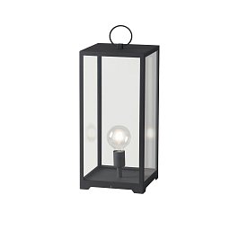 Venkovní svítidlo LUME MIRAGE antracit, 1xE27, IP44, 25 x 25 x 53 cm, kabel 250 cm - FANEUROPE Obrázek pro produkt Venkovní svítidlo LUME MIRAGE antracit, 1xE27, IP44, 25 x 25 x 53 cm, kabel 250 cm - FANEUROPE