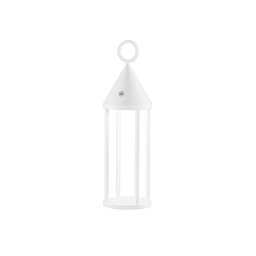 Nabíjecí venkovní svítidlo OBERON, LED dobíjecí, bílá kov, 2,2 W, 168 lm, 3000 K, stmívatelné, IP54, 51 x 15,1 x 15,1 cm - FANEUROPE Obrázek pro produkt Nabíjecí venkovní svítidlo OBERON, LED dobíjecí, bílá kov, 2,2 W, 168 lm, 3000 K, stmívatelné, IP54, 51 x 15,1 x 15,1 cm - FANEUROPE