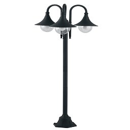 Sloupkové svítidlo PALO PAVIA černá, 3xE27, IP44, 190 x 56 cm - FANEUROPE Obrázek pro produkt Sloupkové svítidlo PALO PAVIA černá, 3xE27, IP44, 190 x 56 cm - FANEUROPE