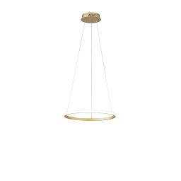 Závěsné LED svítidlo Axis zlatá, 20 W, 3650 lm, CCT, 40 x 150 cm - FANEUROPE Obrázek pro produkt Závěsné LED svítidlo Axis zlatá, 20 W, 3650 lm, CCT, 40 x 150 cm - FANEUROPE
