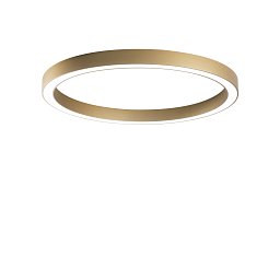 Stropní LED svítidlo DEMOS zlatá, 120 W, 16350 lm, CCT, 120 x 8,5 cm - FANEUROPE Obrázek pro produkt Stropní LED svítidlo DEMOS zlatá, 120 W, 16350 lm, CCT, 120 x 8,5 cm - FANEUROPE