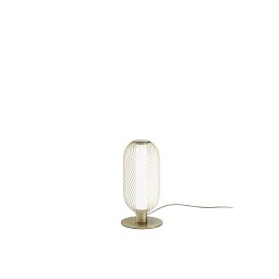 Stolní LED lampa Inkas (zlatá, kov) 11 W, 1260 lm, CCT 3000 / 3500 / 4000 K, 28 x 14 cm - FANEUROPE Obrázek pro produkt Stolní LED lampa Inkas (zlatá, kov) 11 W, 1260 lm, CCT 3000 / 3500 / 4000 K, 28 x 14 cm - FANEUROPE